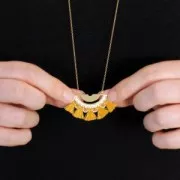 Intercalaire pour tissage perles Miyuki 11/0 by Perles&co 11x24 mm Doré à l'or fin