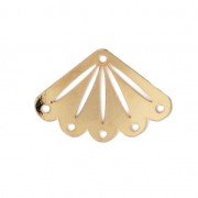 Intercalaire tissage de perles Miyuki 11/0 exclu Perles&co 14x20mm Doré à l'or fin|raw }}