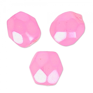 Facettes 4 mm Crystal Pearl Pink x50