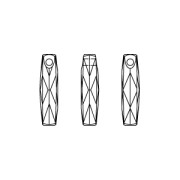 Pendentif PureCrystal Colonne 6460 20 mm Crystal  x1