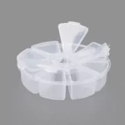 Boite de rangement carrousel empilable pour perles et apprêts