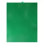 Feuille Toile Canevas Plastique à Broder et découper 26.7x34.3 cm n°7 Vert