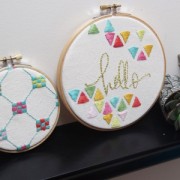 Fil à broder métallisé Maille name is - Jet Hematite (105) x8m