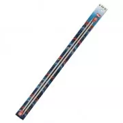 Aiguilles à tricoter 5 mm en aluminium x2