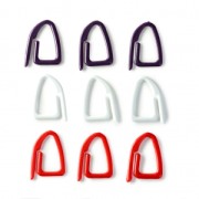 Set de 21 anneaux marqueurs de mailles en plastique|raw }}