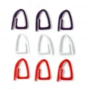 Set de 21 anneaux marqueurs de mailles en plastique