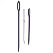 Set de 3 aiguilles pour tisser la laine en plastique