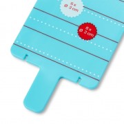 Set à fabriquer 6 à 8 mini pompons ronds simultanément de 3 et 2 cm