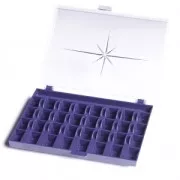 Boite de rangement pour 32 canettes pour machine à coudre