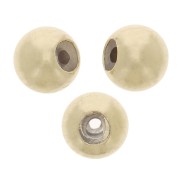Perles stoppeur 4 mm avec un trou de 1.5 mm en Gold Filled (or laminé) x2
