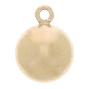 Breloque forme boule 5 mm en Gold filled (or laminé) x1|raw }}