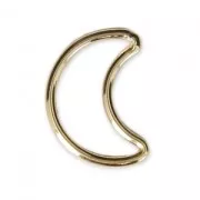 Intercalaire demi-lune 11.5x8 mm en Gold filled (or laminé) x1
