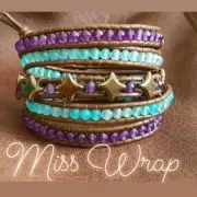 Perles en verre Star Beads par Perles & Co 11x11 mm Green Turquoise x30