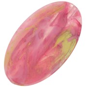 Olive plate 33x19 mm Chalk Fuchsia