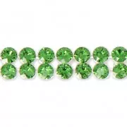 PureCrystal Crystal Mesh 40001 2 rangs 5,3 mm Fern Green x5cm