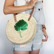 Raphia synthétique à crocheter et tricoter - Jaune mat x20m