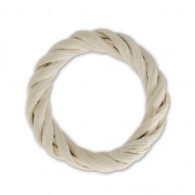 Pendentif / anneau en rotin 30 mm pour la création de bijoux DIY x1