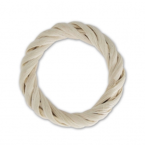 Pendentif / anneau en rotin 30 mm pour la création de bijoux DIY x1