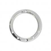 Sequin forme anneau avec 5 trous à personnaliser 20 mm en Argent 925  x1