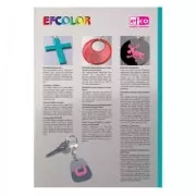 Assortiment ALEATOIRE de supports en cuivre pour poudre de sur-glaçure Efco  x100g