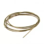 Cannetille lisse pour broderie - création broches & bijoux brodés 1 mm Sun Kiss