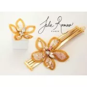 Cannetille lisse pour broderie - création broches & bijoux brodés 1 mm Sun Kiss