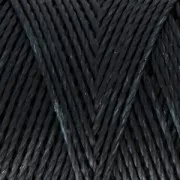 Bobine de fil ciré Linhasita pour micro macramé 0.75 mm - Charcoal Grey (691) x228m