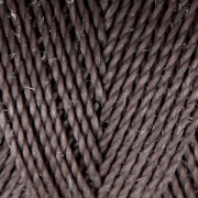 Bobine de fil ciré Linhasita pour micro macramé 1 mm - Chataigne (207) x168m