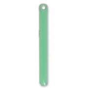 Sequins barre en métal et résine époxy 3x28 mm Mint x4