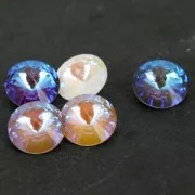 Cabochon PureCrystal 1122 Rivoli 12 mm Crystal Army Green DeLite x1