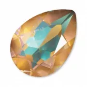Cabochon PureCrystal 4320 14x10 mm Crystal Ochre DeLite x1