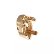 Serti griffe navette pour cabochon PureCrystal 4228 6x3 mm - Doré x1