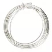 Fil de cuivre Craft Wire souple 1.29 mm argenté x 4.57 m