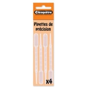 Lot de 4 pipettes de précision - Cléopâtre - pour résine/colorant|raw }}