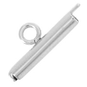 Embout pour tissage de perles rocailles & Delica Miyuki 13 mm - Argenté x1|raw }}