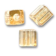 Cubes Miyuki 4 mm SB4-2439- Luster Light Smoky Topaz Gold x10g|raw }}