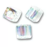 Cubes Miyuki 3 mm SB3-250 - Crystal AB x10g