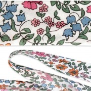 Biais en tissu Liberty - Emilia's Bloom - Multicolore x1m|raw }}