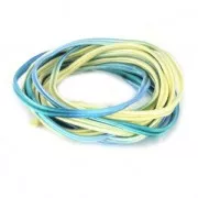 Soutache ombrée/dégradée artisanale 3 mm Tie and Dye Cedar x2 m