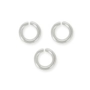 Anneaux ouverts 2.8x0.6 mm en Argent 925 x50|raw }}