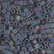 Cubes Miyuki 3 mm SB3-401FR - Black Mat AB x10g
