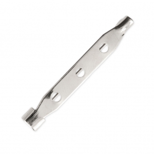 Support de broche 38 mm Placage Argent fin x1