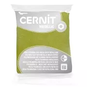 Pâte Cernit Metallic Or Vert 56gr (n°051)