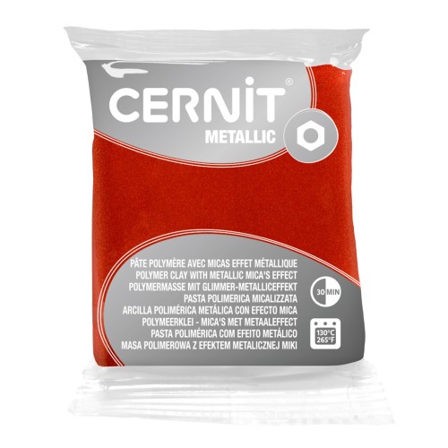 Pâte Cernit Metallic Cuivre 56gr (n°057)