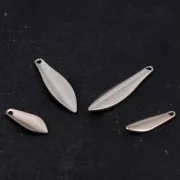 Sequins gouttes marquise 11 mm doré rose x6