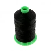 Fil en polyester Vega taille 30 Noir n°012 x450m