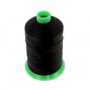 Fil en polyester Vega taille 30 Noir n°012 x450m