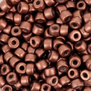 Rocailles Matubo 8/0 - 3.15 mm Red Copper Mat x10g