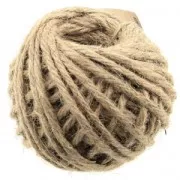 Ficelle de jute 4 mm à crocheter & autres loisirs créatifs - Naturel x 25 m
