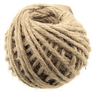 Ficelle de jute 4 mm à crocheter & autres loisirs créatifs - Naturel x 25 m